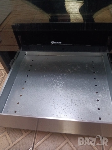 Иноксова свободно стояща печка с керамичен плот Gram с 2 години гаранция!, снимка 6 - Печки, фурни - 53503030