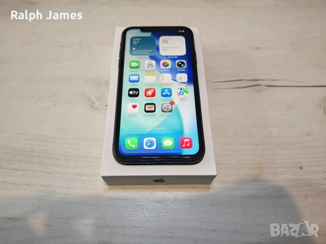 Отличен iPhone 11 5G 128 GB Black, снимка 2 - Apple iPhone - 52590290