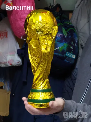 Футболна купа - голям размер, снимка 3 - Футбол - 47842170