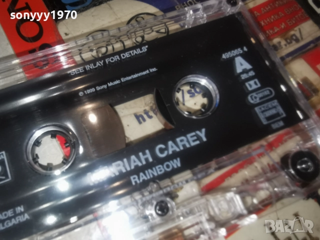 MARIAH CAREY-ORIGINAL TAPE 0912252231, снимка 6 - Аудио касети - 52713966