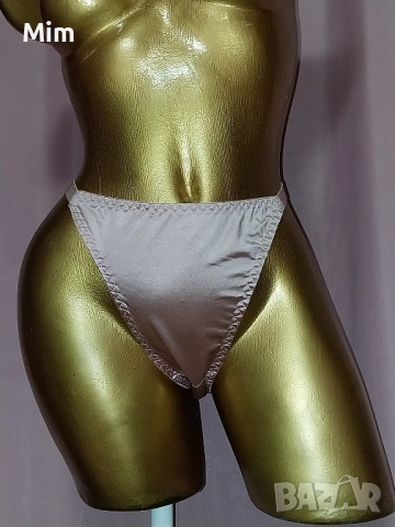  Резервирани XL Сатенена бикина пепел от рози , снимка 4 - Бельо - 52427850