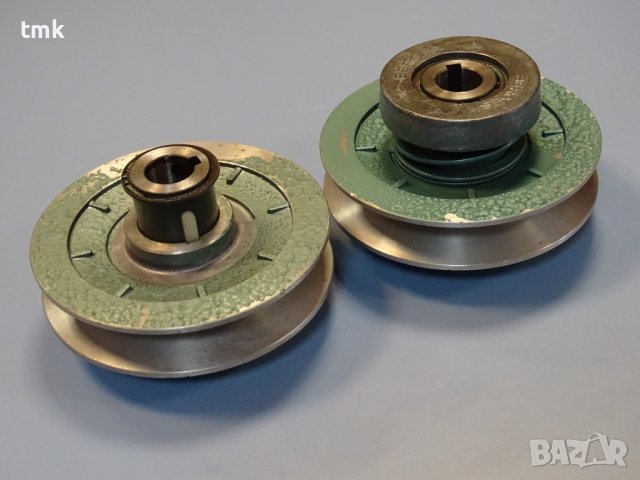 Вариаторни шайби комплект Berges F100B/R100B variable speed pulley Ф120/Ф19, снимка 11 - Резервни части за машини - 42365133