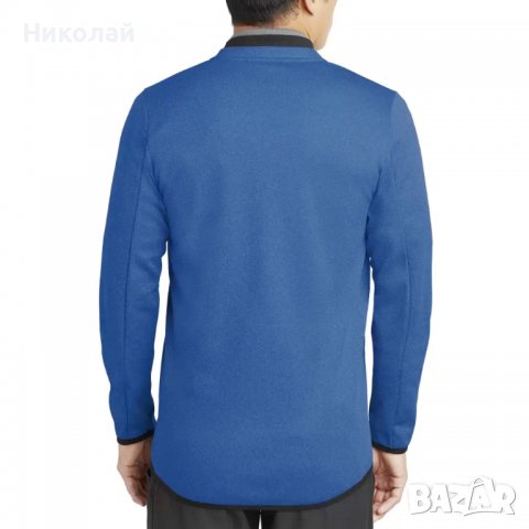 NIKE AH6267 Therma-Fit Dri-Fit Fleece Оригинално Мъжко Горнище Поларена Ватирана Блуза Размер L, снимка 4 - Блузи - 38619864