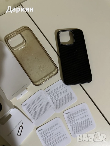iPhone 15 Pro 256GB / 85% Battery Health / Карбонов Калъф / Midnight Blue /, снимка 9 - Apple iPhone - 55805718
