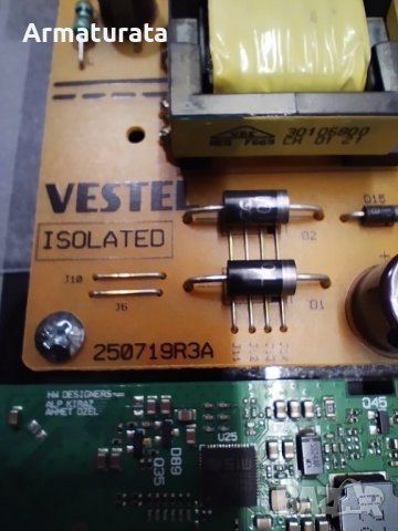 JVC Power supply board - VESTEL - 17IPS63 ( 250719R3A), снимка 4 - Части и Платки - 39744085