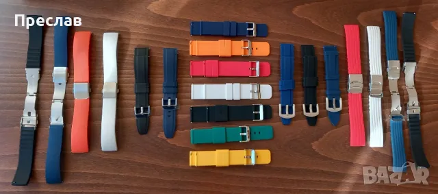 Силиконови каишки за часовници , снимка 10 - Каишки за часовници - 48991990