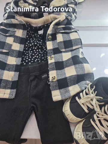 сет на zara за момиче, снимка 2 - Детски комплекти - 53766923