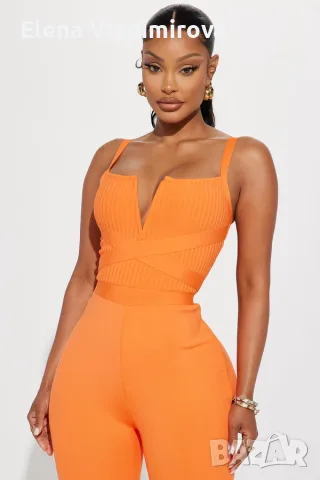 Нов Елегантен Гащеризон - Бранд Fashion Nova 