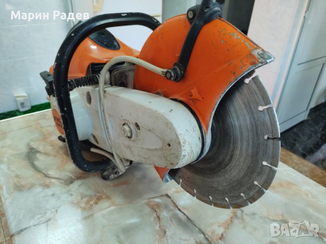 ъглошлайф STIHL TS410, снимка 4 - Други машини и части - 41917196