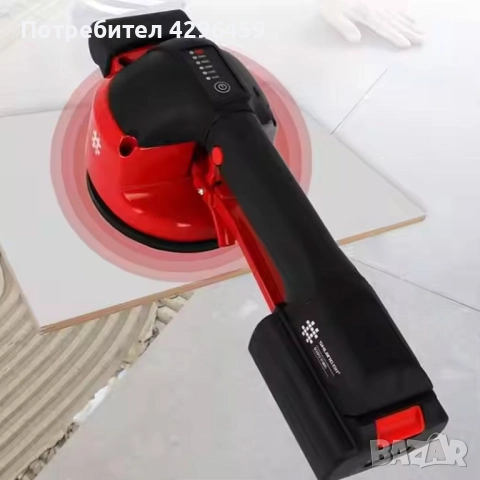 Виброчук / Вендуза за плочки, SHIJING 9390, 123 мм, до 100 кг, снимка 6 - Други инструменти - 52397142