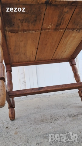 Антикварна катедра масив, снимка 10 - Бюра - 53355579