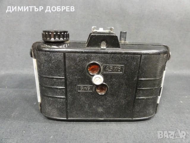 СТАР РЕТРО СОЦ ПОЛСКИ БАКЕЛИТОВ ФОТОАПАРАТ DRUH SYNCHRO , снимка 10 - Антикварни и старинни предмети - 50839797
