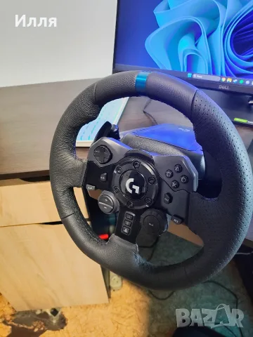 Продавам Геймърски волан Logitech G923 + скоростен лост