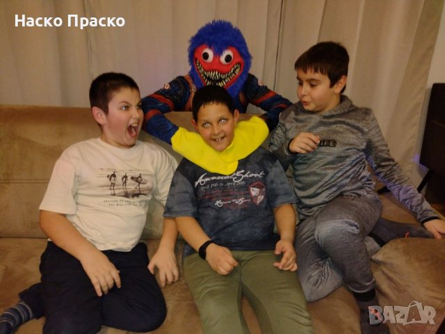 Huggy Wuggy щуро парти с Наско Праско, снимка 16 - Детегледачки, детски центрове - 36994894