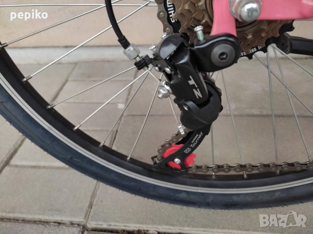 Продавам колела внос от Германия  юношески велосипед FLORIDA 24 цола динамо главина, снимка 2 - Велосипеди - 35906130