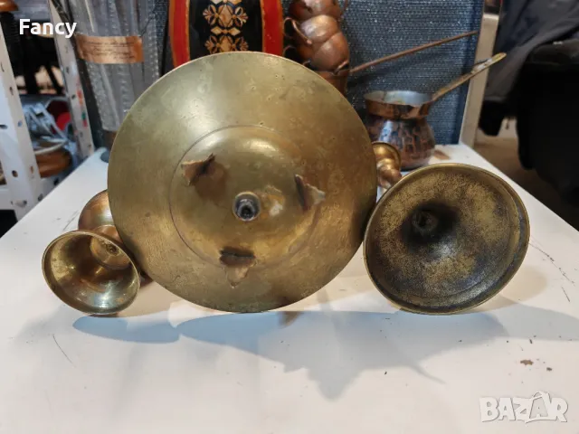 Сет Ваза, бомбониера, свещник-бронз, снимка 12 - Антикварни и старинни предмети - 48200694