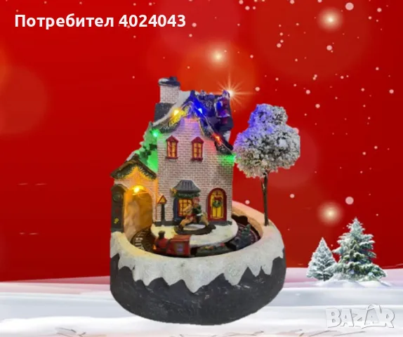 Коледна светеща декорация с Дядо Коледа - Оживете празничния дух у дома, снимка 8 - Други стоки за дома - 47557590