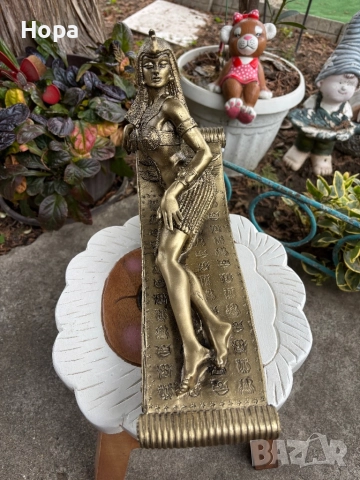 Статуетка Клеопатра , снимка 6 - Статуетки - 52620478