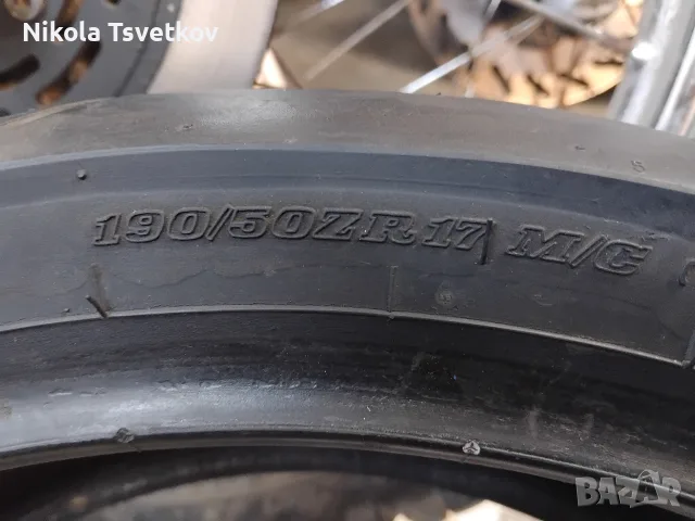 190/50ZR17 Dunlop Sportmax, снимка 3 - Гуми и джанти - 56045736