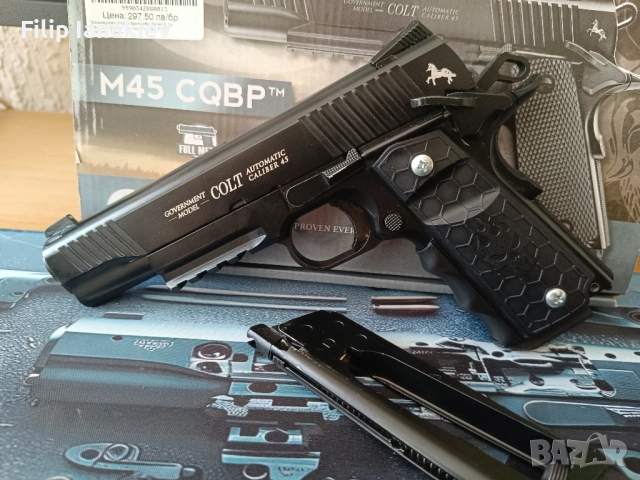 Umarex Colt Government M45 CQBP 4.5 BB, снимка 2 - Въздушно оръжие - 53400936