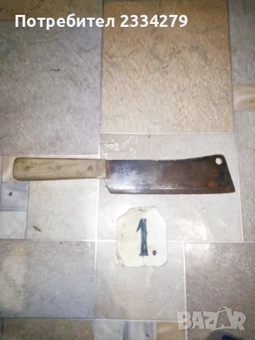 Антични сатър, нож, масат, рукан, копач. , снимка 3 - Антикварни и старинни предмети - 51762665