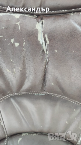 Президентски стол - кафяв, снимка 4 - Столове за офис - 52030323