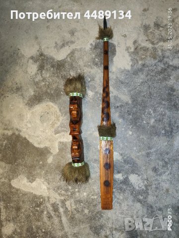 Две декоративни дървени четки, снимка 3 - Декорация за дома - 50498284