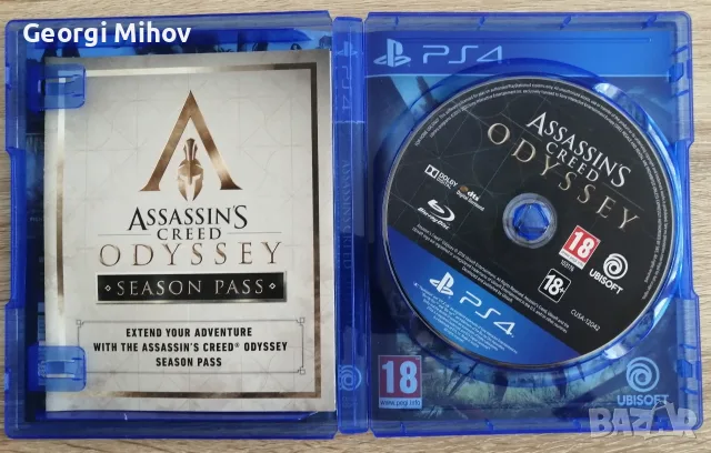 PS4, PS5 игрa Assassin's Creed Odyssey - Ubisoft игра за Sony PlayStation 4 и 5, снимка 3 - Игри за PlayStation - 55769957