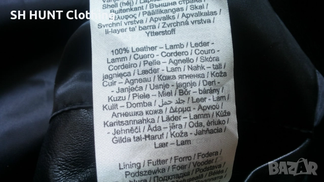 Jack & Jones JPRBEAM LEATHER Jacket Размер M яке естествена агнешка кожа 29-62, снимка 17 - Якета - 52204698