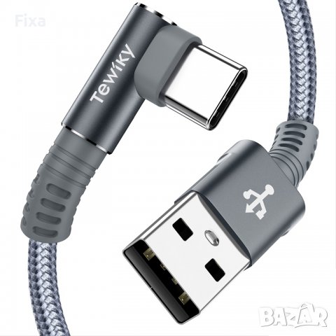 Кабел Tewiky 6FT USB to C (2-Pack)