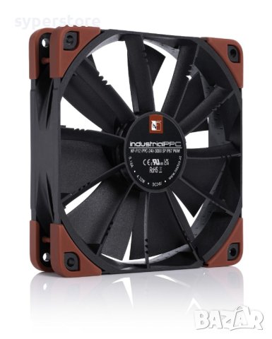 Вентилатор за компютър 120x120x25mm Noctua NF-F12-iPPC-24V-3000-SP-IP67-PWM SSO2 Bearing 4-pin PWM 3, снимка 4 - Други - 40506695