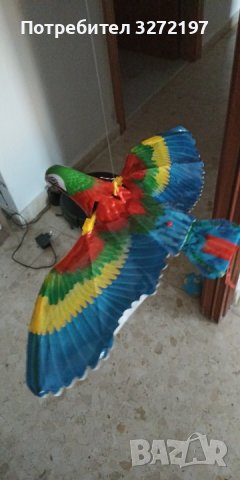  Летяща/висяща играчка Електрически папагал , снимка 7 - За котки - 40952122