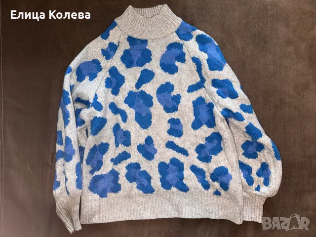 H&M мек зимен пуловер, снимка 2 - Блузи с дълъг ръкав и пуловери - 56407443