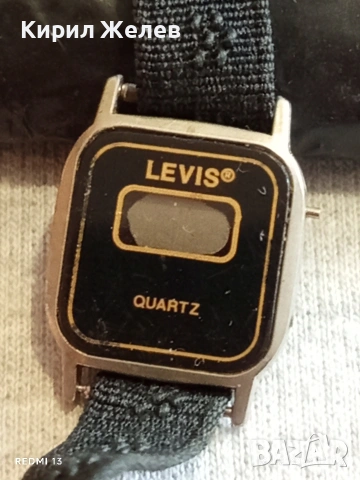 Винтидж електтронен часовник LEVIS рядък дамски за КОЛЕКЦИОНЕРИ 51853