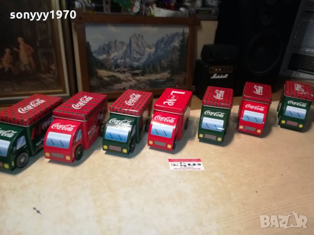 COCA COLA-METAL КАМИОНИ 2102221546, снимка 5 - Колекции - 35866990