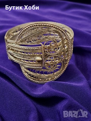 Уникална гривна филигран 