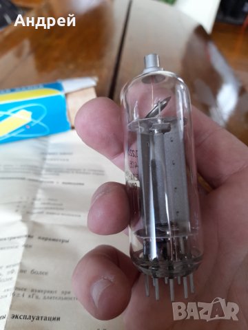 Стара радио,ТВ лампа 6Д22С, снимка 5 - Други ценни предмети - 40450264