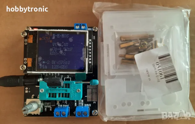 Тестер на електронни елементи Transistor tester GM328, снимка 2 - Друга електроника - 39126397