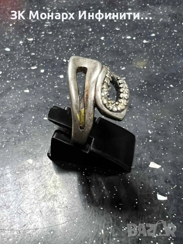 Сребърен пръстен , снимка 2 - Пръстени - 52238741