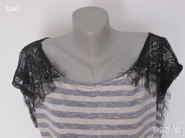 Блуза с дантела