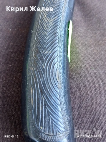 Стар джобен нож от соца рядък модел за КОЛЕКЦИЯ ДЕКОРАЦИЯ 47366, снимка 5 - Ножове - 51131602