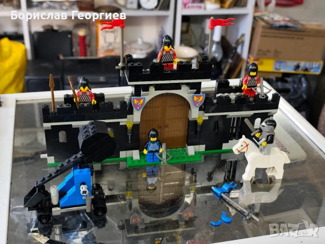 Лего 6059 lego black knights stronghold 1990 г