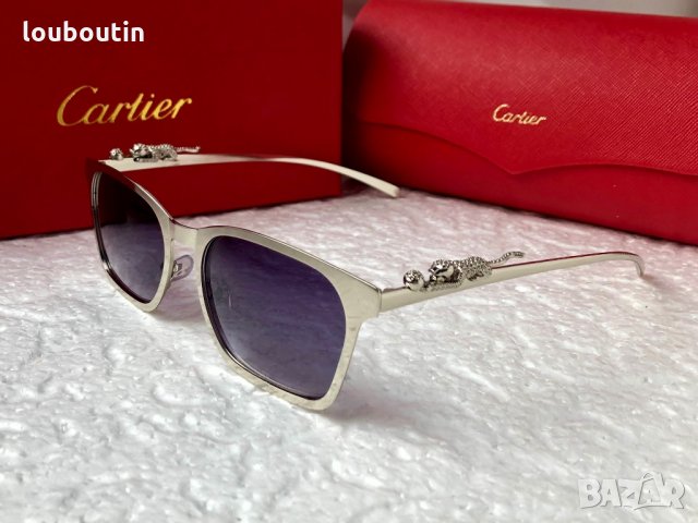 Cartier 2021 дамски слънчеви очила тип котка, снимка 11 - Слънчеви и диоптрични очила - 34665094