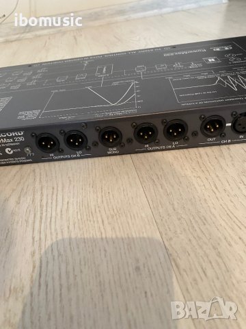  Кросоувър Dynacord Powermax 230 Active Speaker Controller Crossover кросоувър , снимка 3 - Ресийвъри, усилватели, смесителни пултове - 44334874