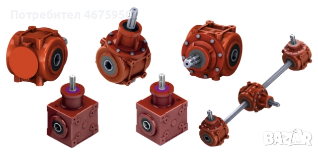 Редуктор за селскостопански машини - Турски, за хранещо ремарке, фреза, оборски тор, торачка