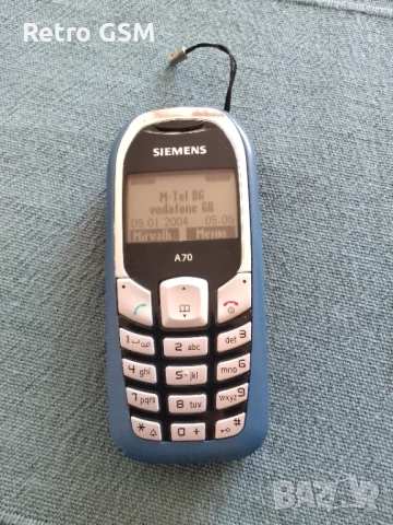 Siemens A70 (БГ меню)