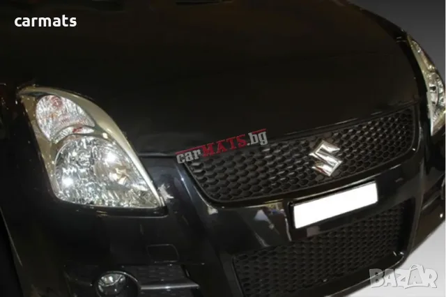Вежди за фарове за Suzuki Swift (2004-2010) - EU - Черни
