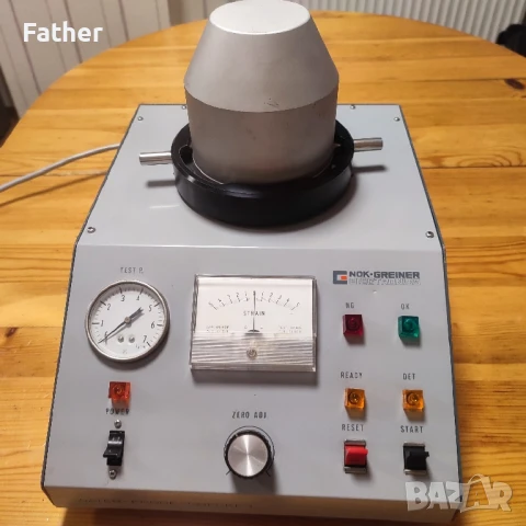 Уред за тестване на часовници под високо налягане