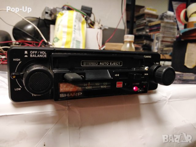 Ретро Радиокасетофон Sharp, снимка 2 - Радиокасетофони, транзистори - 41354991