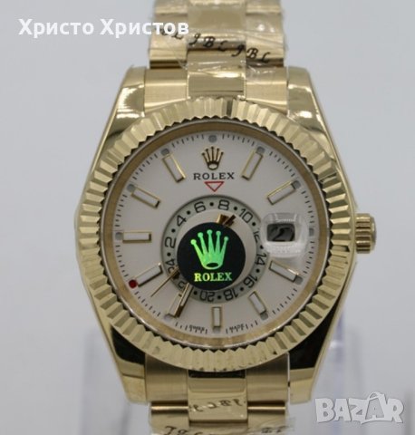 Луксозни часовници  Rolex Sky Dweller, снимка 8 - Мъжки - 41613468